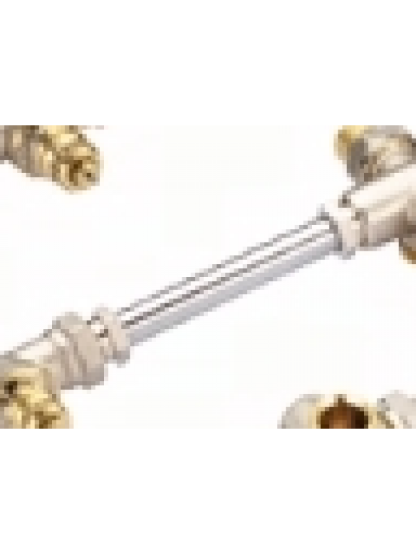 Tube de liaison RA-K chromé Diam 15 mm - DANFOSS - tube_de_liaison_pour_robinetterie_monotube_