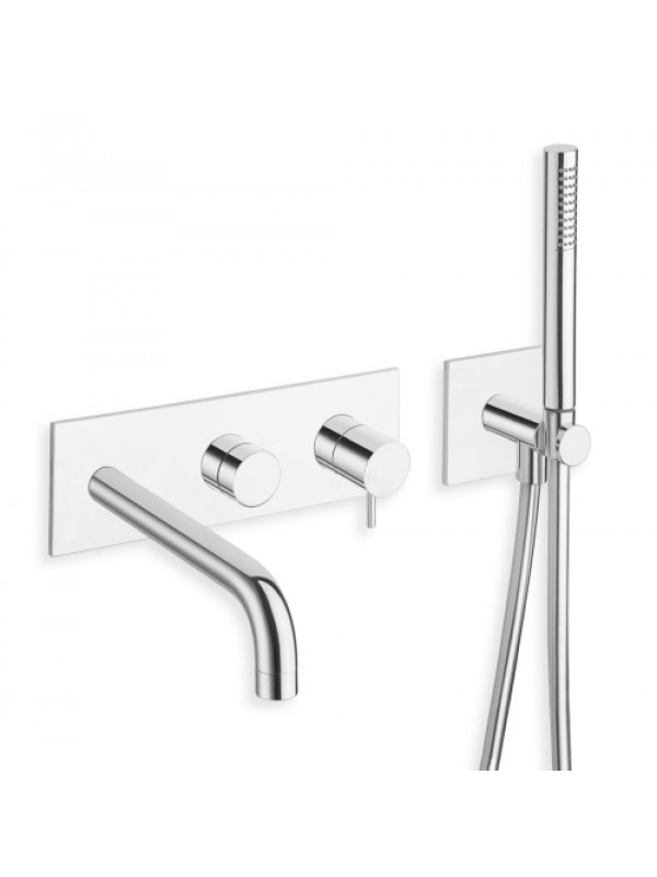 PACK ENCASTRE TRIVERDE BAIN / DOUCHE MITIGEUR 3 SORTIES - tv11051