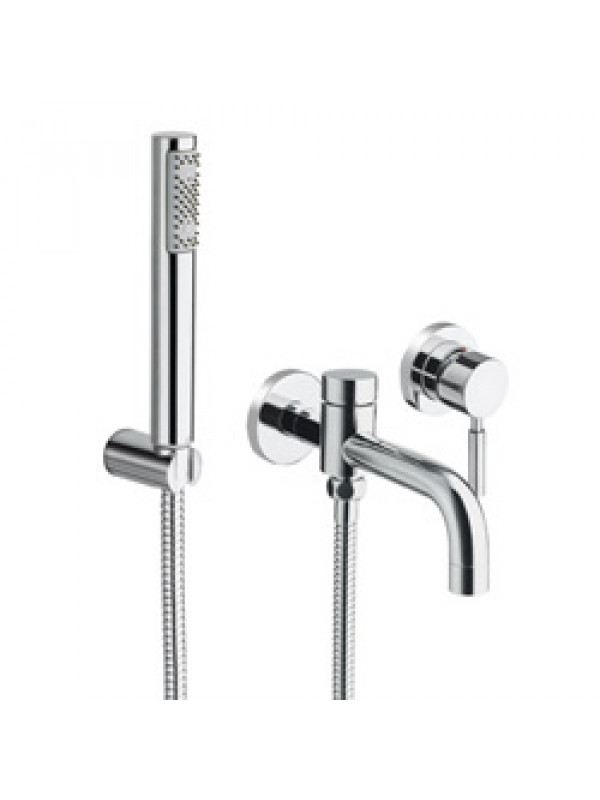 MITIGEUR BAIN-DOUCHE ENCASTRE TRIVERDE CHROME - tv17851