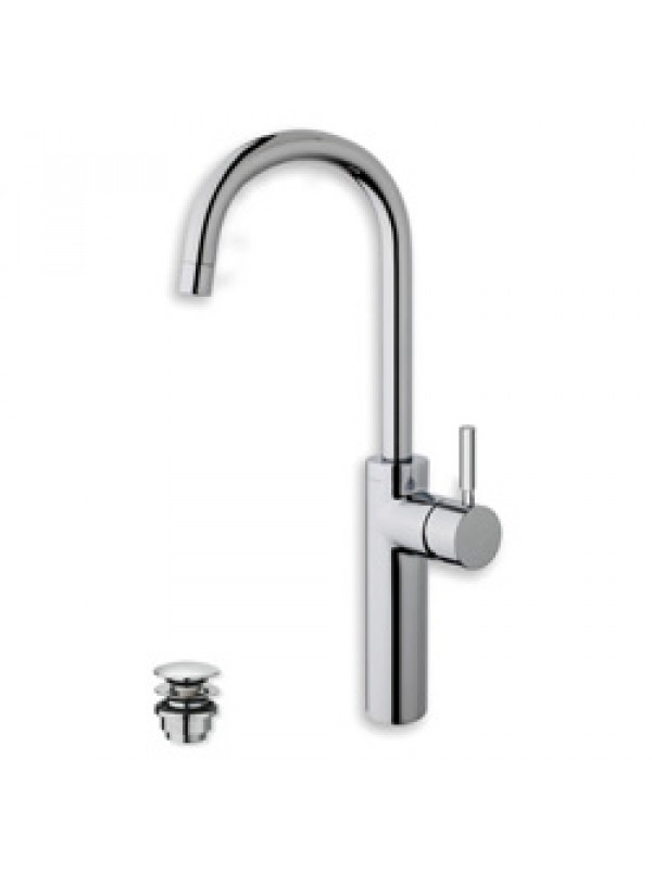 MITIGEUR LAVABO TRIVERDE BEC HAUT 384 MM MOBILE - tv22951
