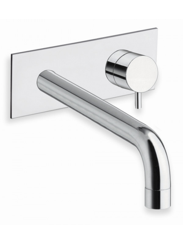 MITIGEUR CHROME LAVABO MURAL 225 mm TRIVERDE  - tv27851