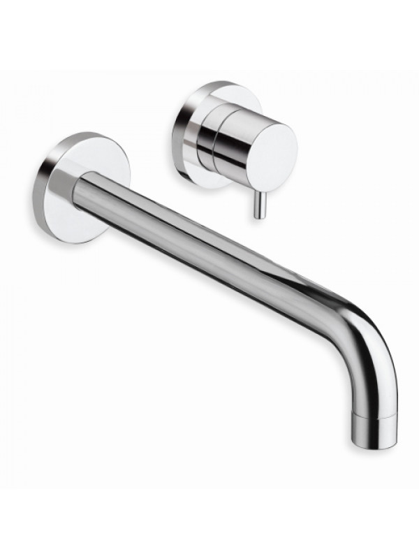 TRIVERDE MITIGEUR LAVABO MURAL 225 mm CHROME - tv27951