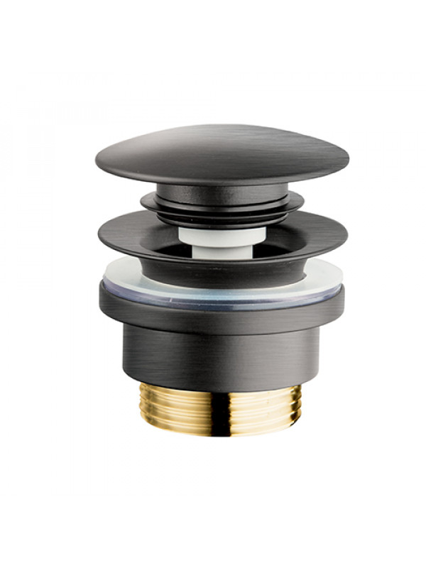 BONDE LAITON UP&DOWN LAVABO  - ud42575_vidage_noir_chrome__brosse__ondyna_2