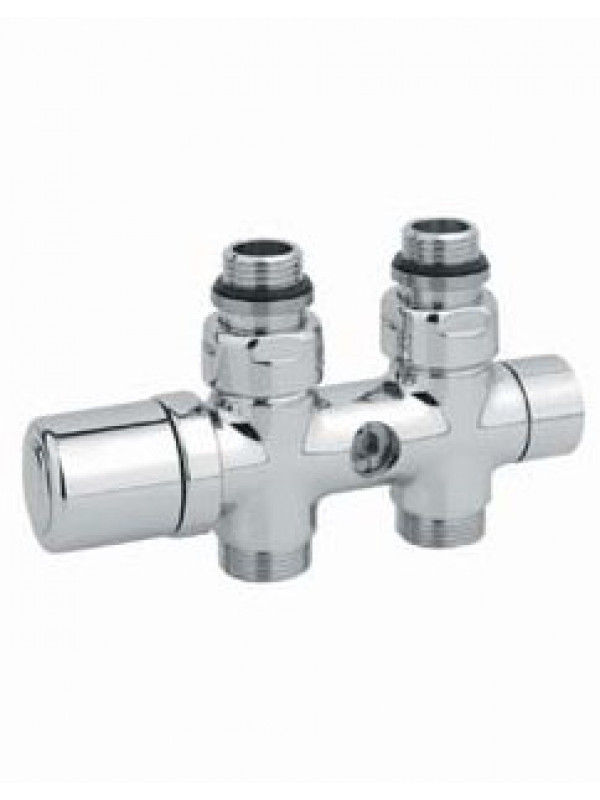 Kit robinetterie Acova radiateur entraxe 50 mm - v425_2_2