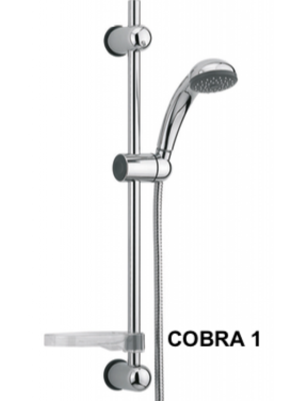 COBRA - Ensemble de douche - HYDROTHÉRAPIE - VALENTIN - valentin_cobra1_ensemble_douche_chrome