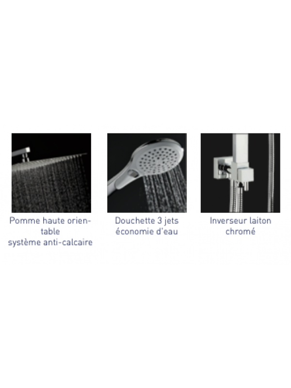 INOUIE - Combiné de douche à raccorder - ELLE & LUI - VALENTIN - valentin_colonne_douche_inouie_thermostatique_jet_2