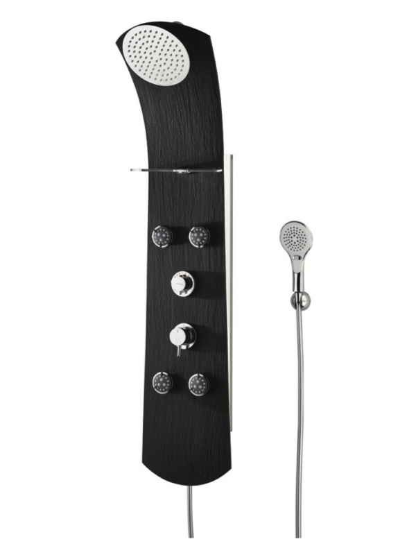 NAUTILUS - Colonne de Douche thermostatique - VALENTIN - valentin_colonne_douche_nautilus_slate_buse_thermostatique_jet_3