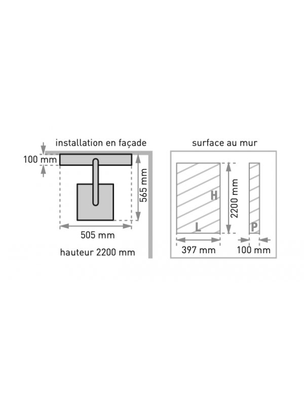 BATI'DOUCHE à carreler - VALENTIN - valentin_douche_a_carreler_bati_douche_schema