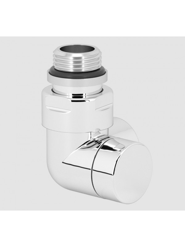 Kit Vanne Corner pour Radiateur et Sèche Serviettes - POLETTI - vanne_d_angle_poletti_v742