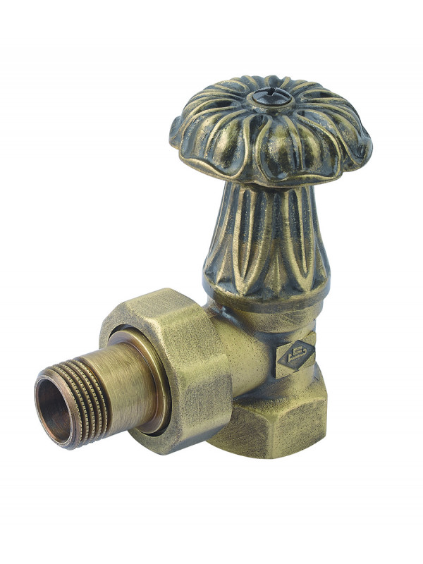Vanne Manuelle Anthracite Equerre 1/2" 1/2" F  - vanne_manuelle_radiateur_equerre_radiateur_retro_v674_1