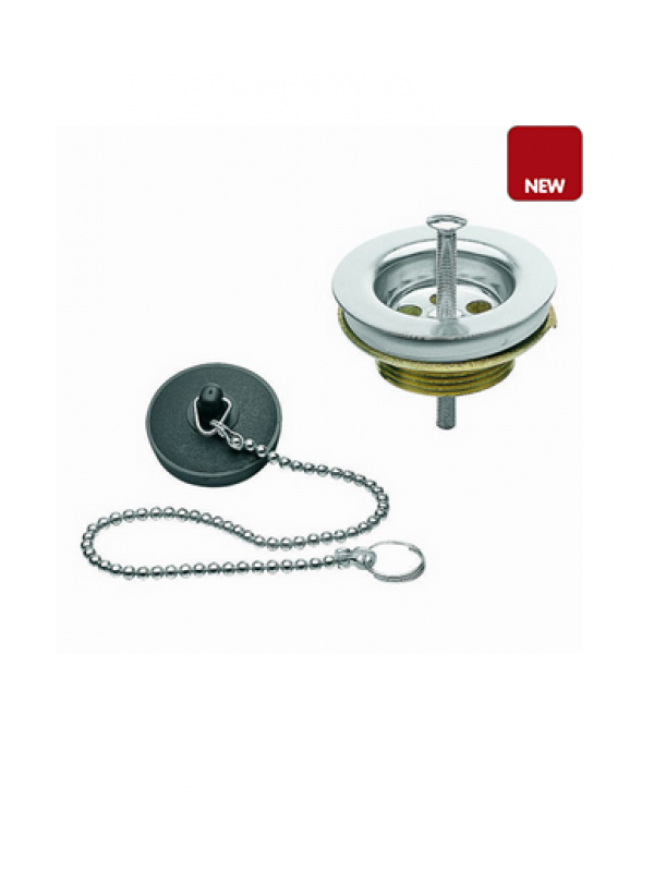 BONDE LAVABO A CHAINETTE - vidage_lavabo_chainette_ondyna_lavabo_schema