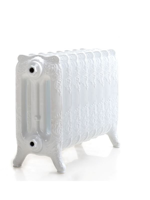 Radiateur VOLTAIRE FONTE Electrique  - voltaire-47-blanc-belle-epoque-bs
