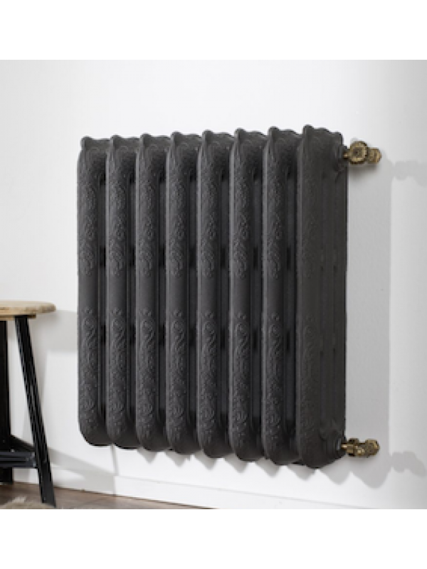 Radiateur VOLTAIRE FONTE Electrique  - voltaire-75-noir-belle-epoque-bs