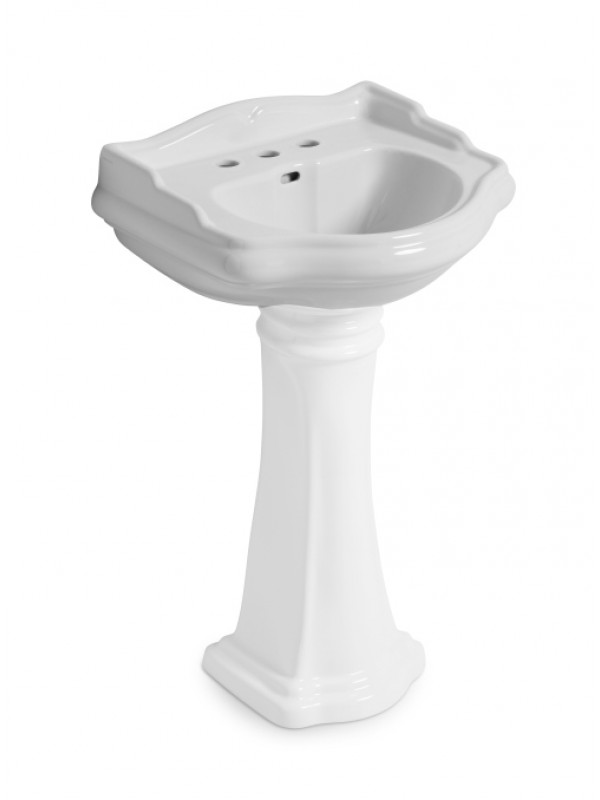 LAVABO RETRO CHAMBORD 1 ou 3 trous - wch5647_1