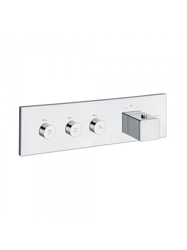 Thermostatique encastré QUADRI THERMO TWIST - xq71351_quadri_thermostatique_ondyna_christina