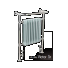 RADIATEUR FONTE SECHE-SERVIETTES VICTOR