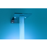 DOUCHE DE TËTE DESIGN 2 JETS CHROMOTHERAPIE