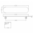 RETRO TABLETTE VERRE