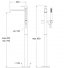 MITIGEUR BAIN-DOUCHE QUADRI MONOCOLONNE  