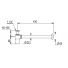 Siphon Lavabo 400MM complet - HORUS