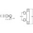 Mitigeur Thermostatique Douche TOOBI Mural - JACOB DELAFON