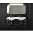 LAVABO DOUBLE CERAMIQUE WALDORF 1500 mm PERÇAGE 1 TROU
