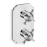 FAÇADE CHAMBORD THERMOSTATIQUE 2 SORTIES SANS MECANISME CHROME
