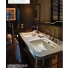 LAVABO DOUBLE CERAMIQUE WALDORF 1500 mm PERÇAGE 1 TROU