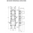FAÇADE QUADRI 2 SORTIES THERMOSTATIQUE DOUCHE MITIGEUR CHROME