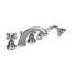 MELANGEUR BAIN-DOUCHE PARIGI 4 TROUS SUR PLAN