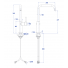 MITIGEUR  EVIER BEC HAUT ORIENTABLE CUCINA 