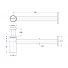 SIPHON LAVABO LAITON DESIGN
