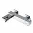 MITIGEUR QUADRI BAIN-DOUCHE MURAL CHROME