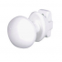 Patère ronde blanche GRIP TERMA x 2