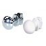Patère ronde blanche GRIP TERMA x 2
