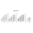 SAVANE 6 - Radiateur Fonte - Hauteur : 285 mm - CHAPPEE