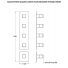 FAÇADE QUADRI 4 SORTIES THERMOSTATIQUE DOUCHE  CHROME