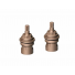 Paire de tete ceramique gauche et droite 3/4 - HORUS
