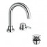 TRIVERDE MITIGEUR LAVABO 2 TROUS