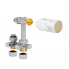 Kit 104 Raccord Droit monotube Bitube JAGA 