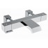 QUADRI MITIGEUR BAIN DOUCHE SUR GORGE THERMOSTATIQUE BEC CASCADE