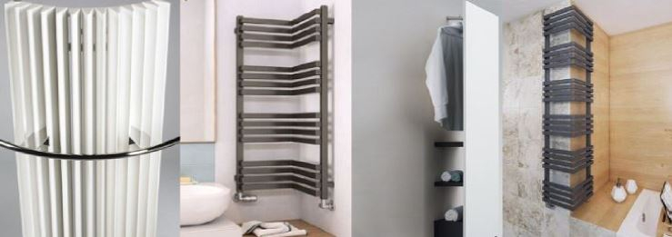 Seche Serviette electrique d'angle ou arrondi