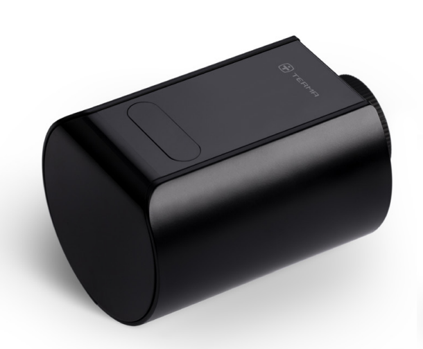 Tete thermostatique connectee WIFI Noire TERMA VAZ