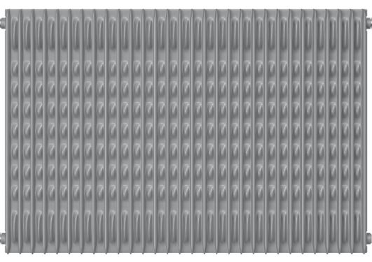 radiateur plissé lamella